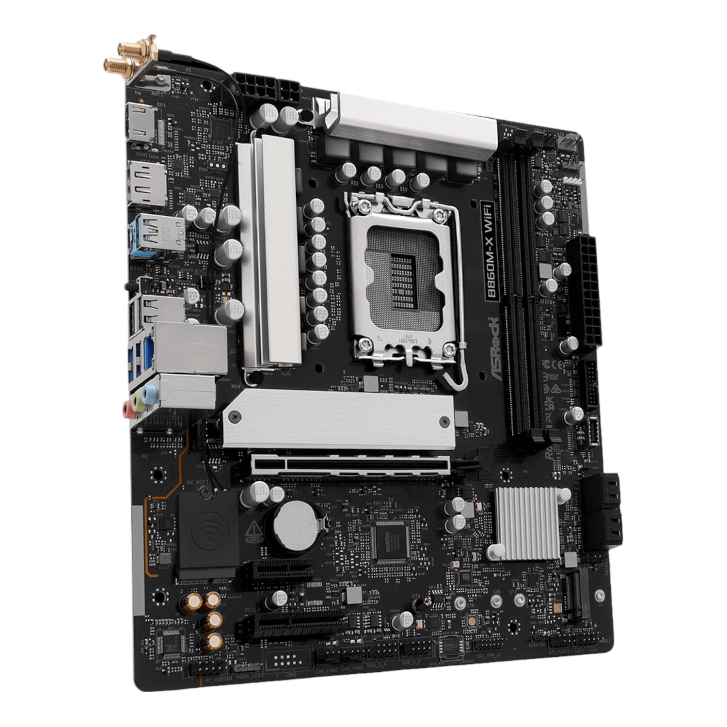 ASRock B860M-X Micro ATX DDR5 Motherboard (PCIe 5 and Wi-Fi 6E) - Image 4