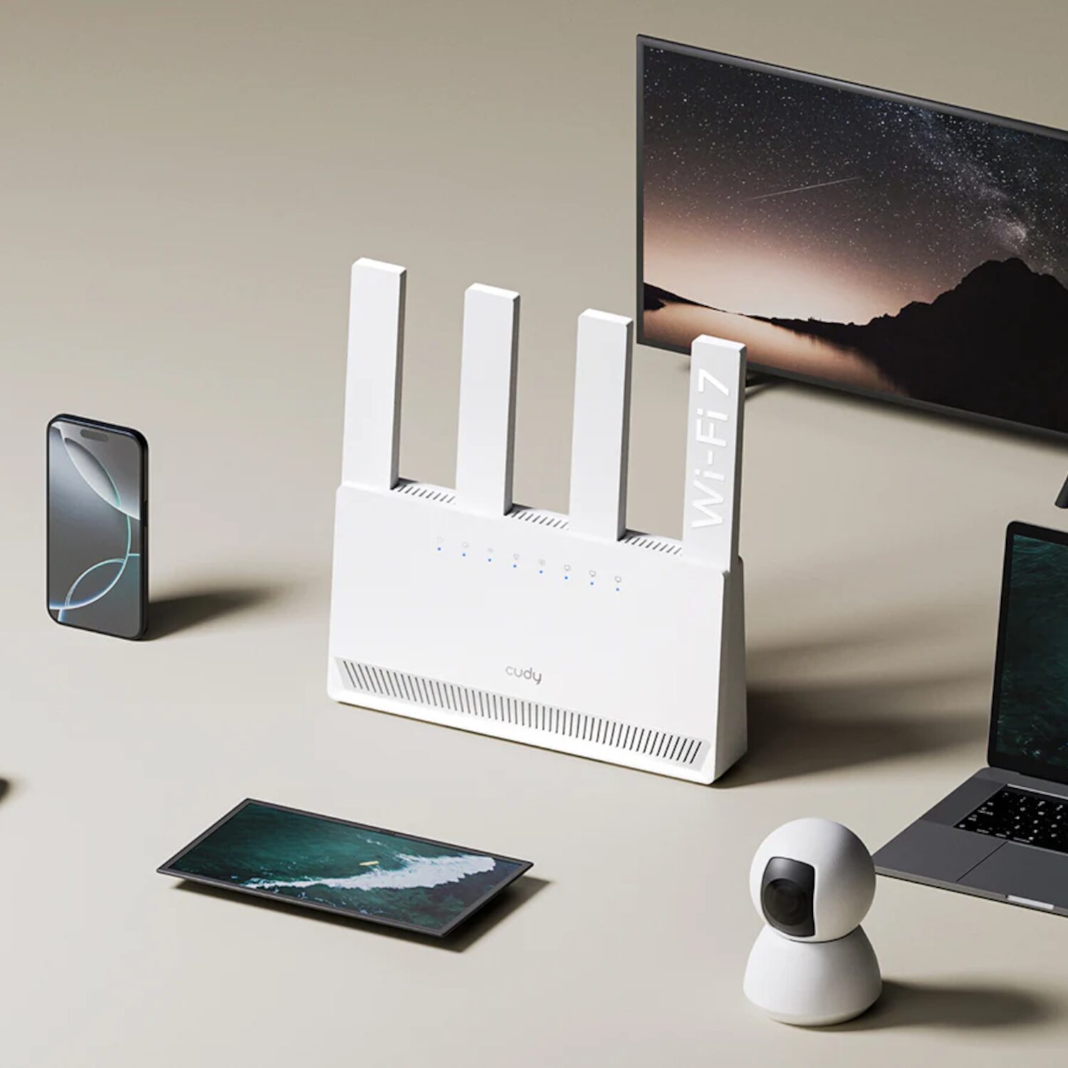 Cudy BE3600E Wi-Fi 7 Gigabit Router - Image 4