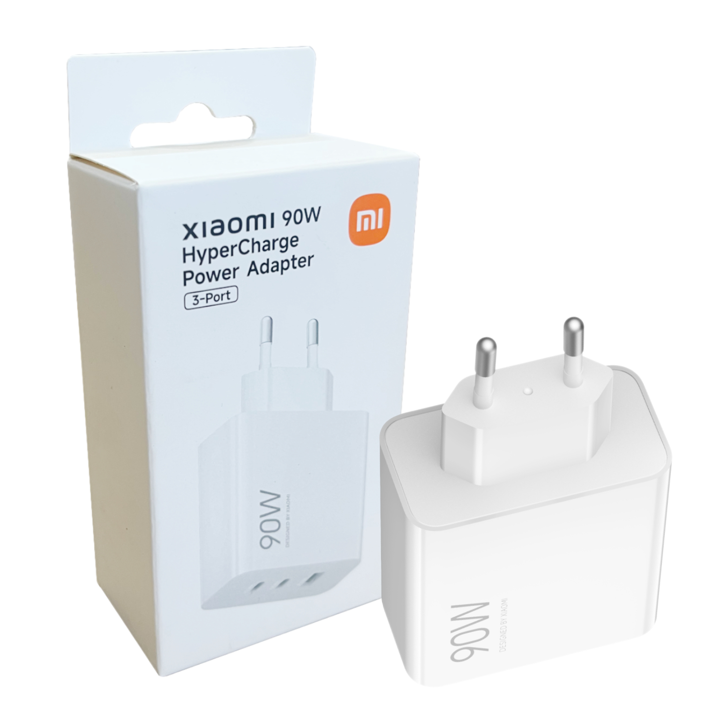 Xiaomi 90W HyperCharge 3-Port Fast Charger – White - Image 5