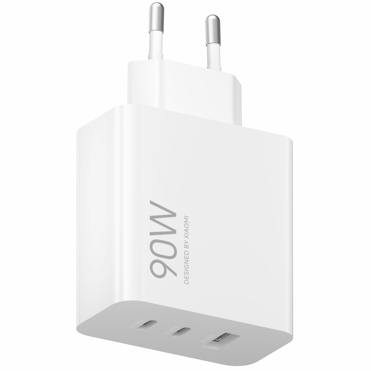 Xiaomi 90W HyperCharge 3-Port Fast Charger – White - Image 3