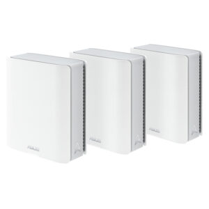 ASUS ZenWiFi BT10 Wi-Fi 7 Tri-Band 10G AiMesh Router Node (3-Pack) – White