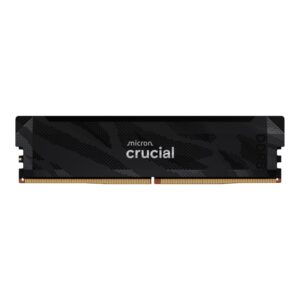 Crucial Pro 16GB 6400Mhz DDR5 Desktop OC Gaming Memory - Black