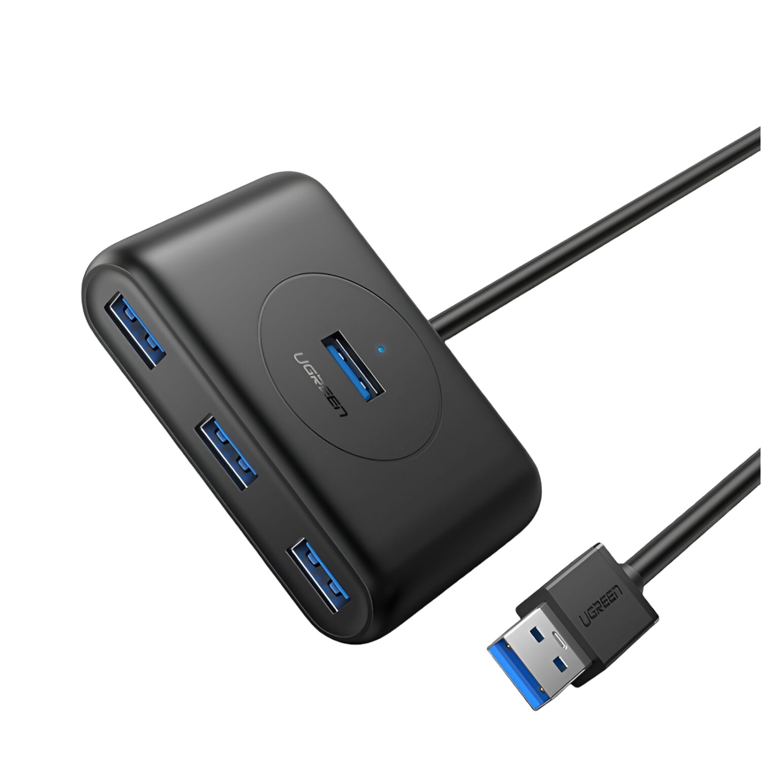 UGREEN 4-Port USB 3.0 Hub with Micro USB | 5Gbps Data Transfer - 1m - Image 2