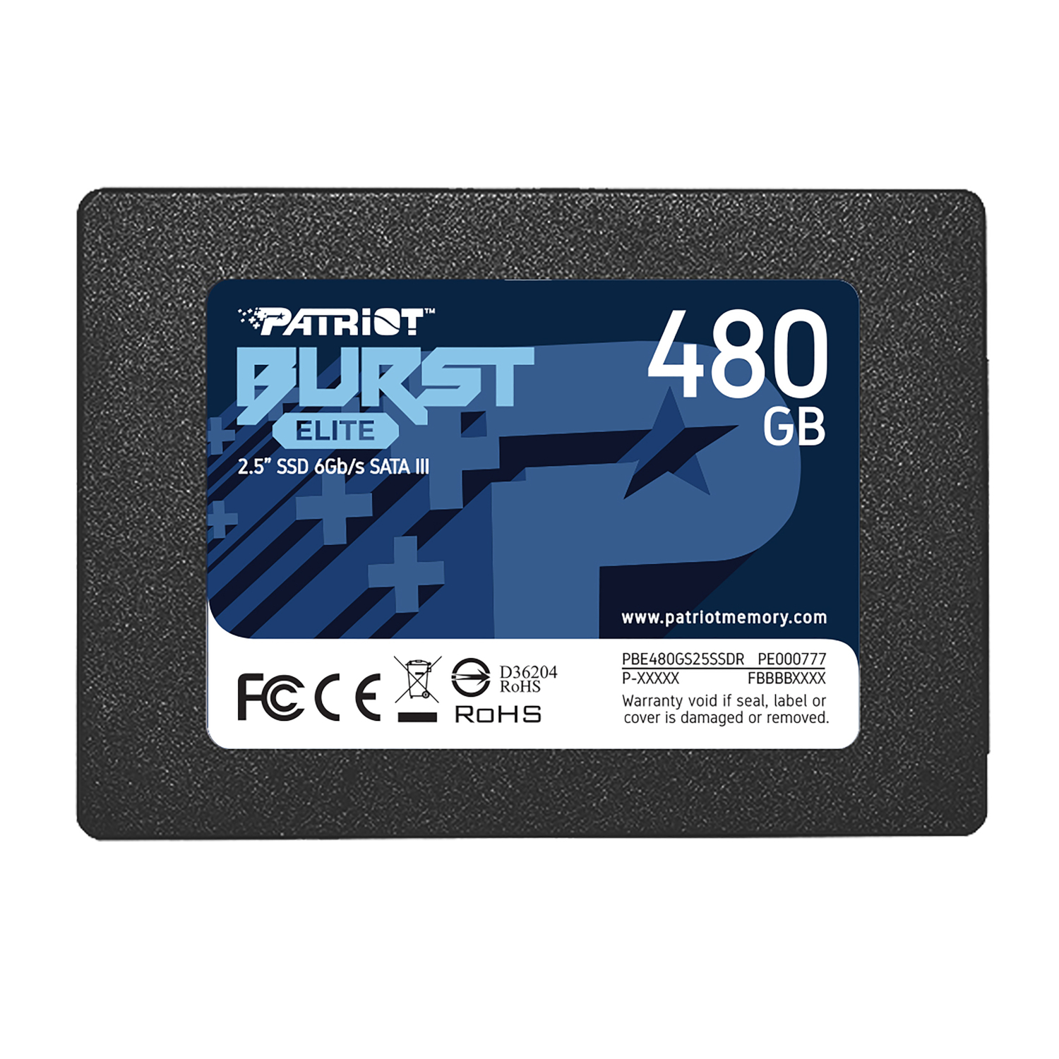 Patriot Burst Elite 480GB 2.5" SATA III SSD