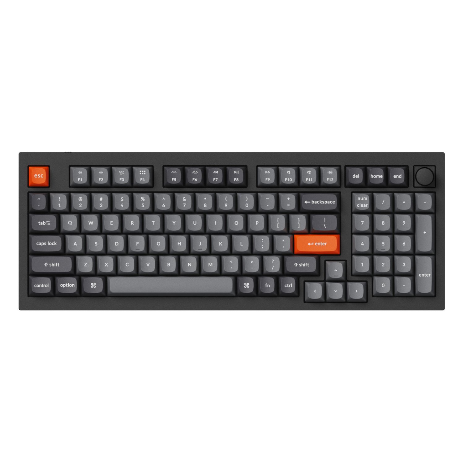 Keychron Double-Shot PBT OSA Keycap Set - Grey - Image 4