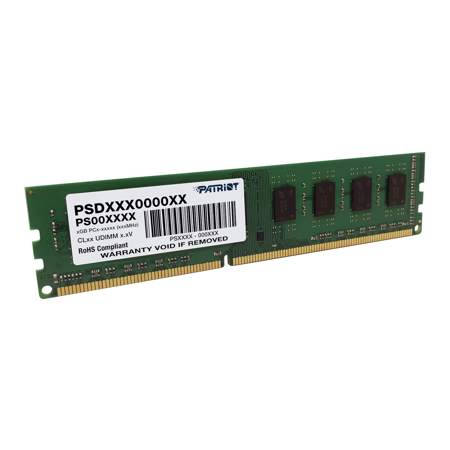 Patriot Signature Line 4GB 1600MHz DDR3 Single Rank Desktop Memory - Image 2