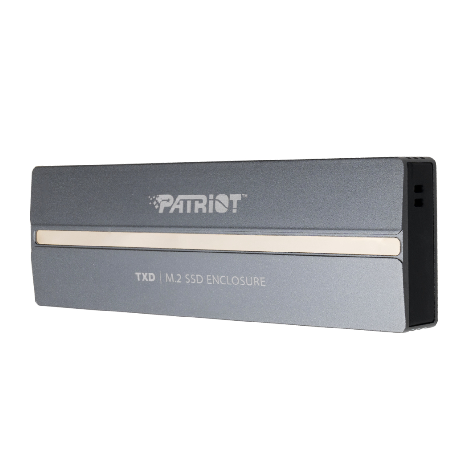Patriot TXD PCIe M.2 2280 USB 3.2 Gen2 SSD Enclosure - Grey - Image 2