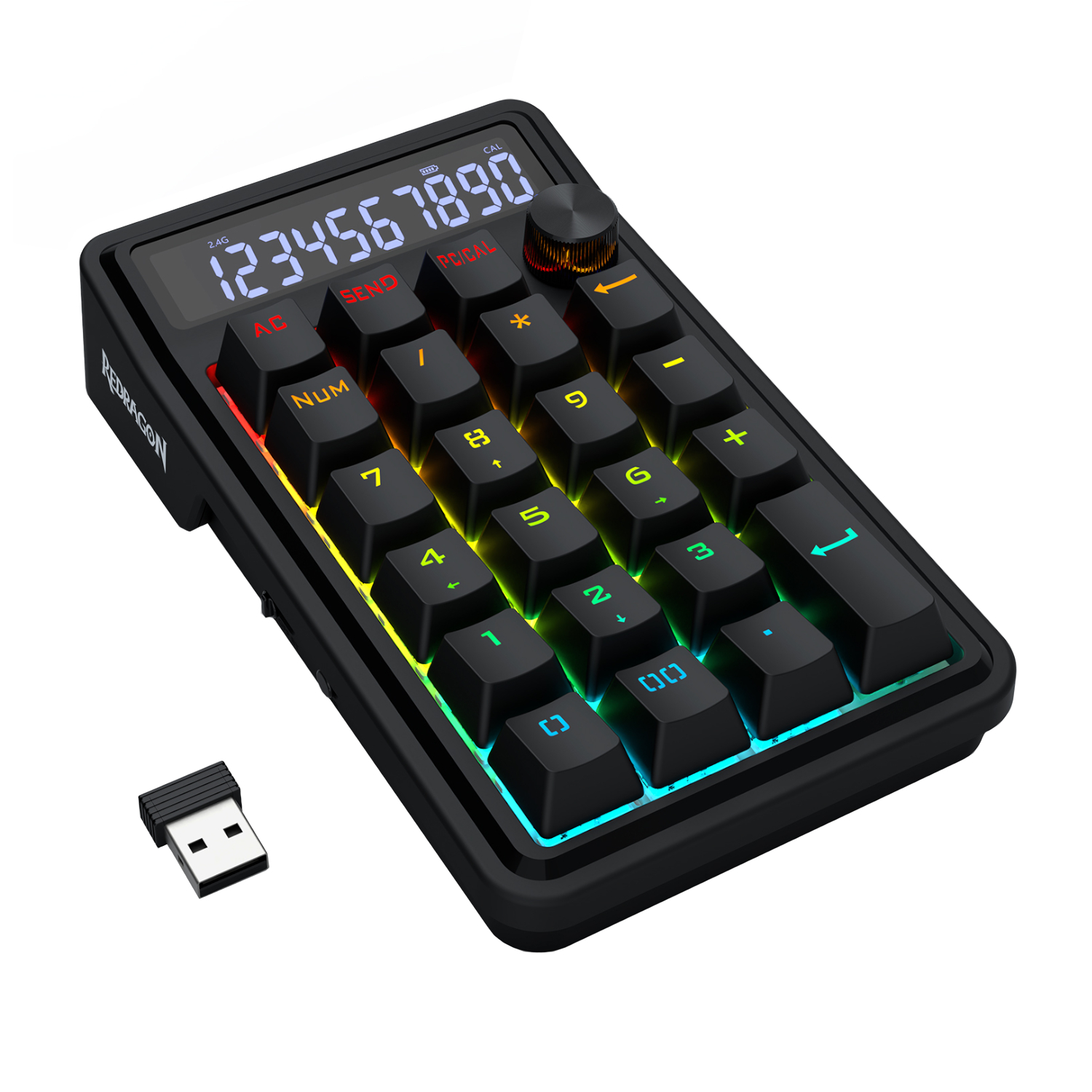 Redragon K733 COVE RGB Wireless Mechanical Numpad - Image 3