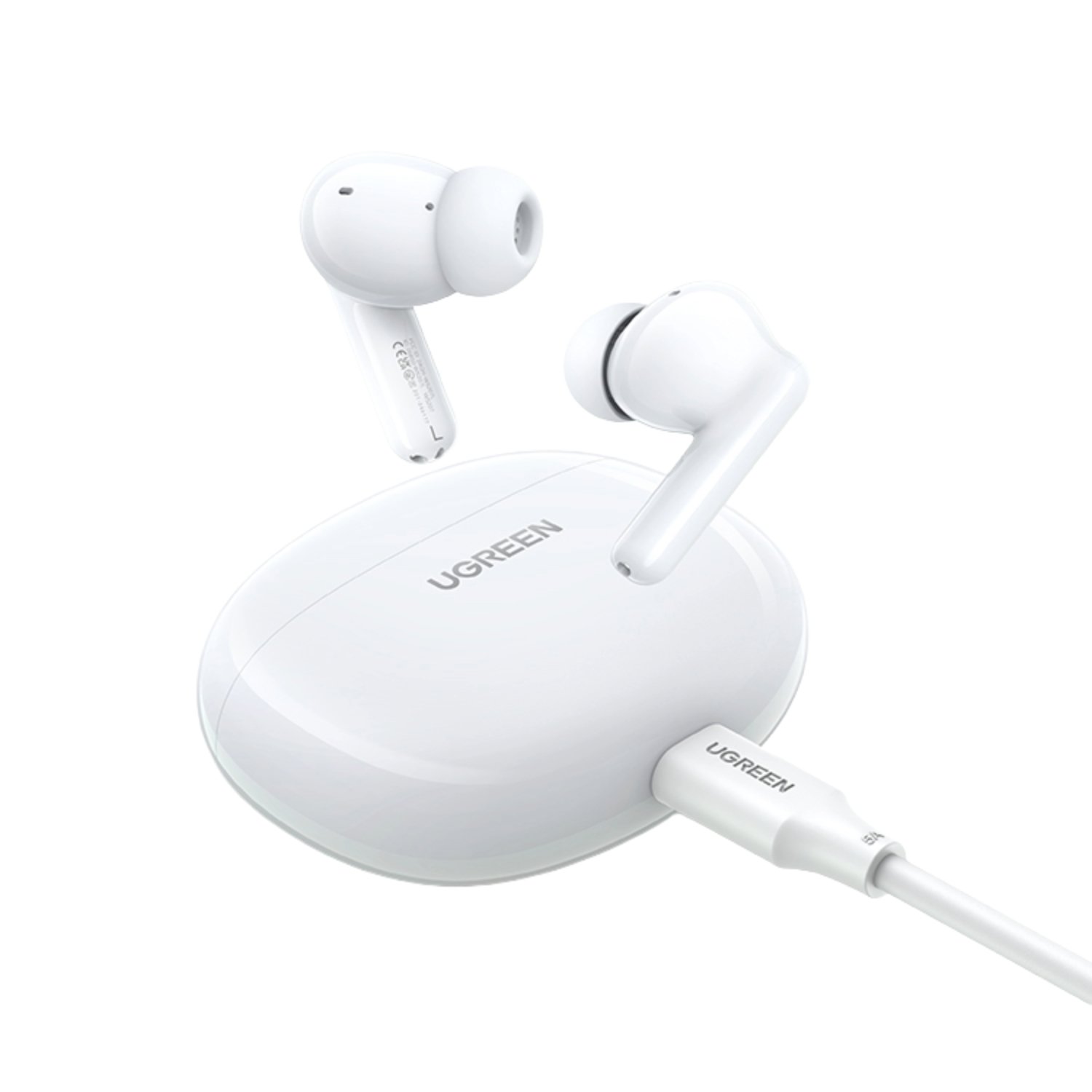 UGREEN HiTune P3 In-Ear Wireless Earbuds–White - Image 5